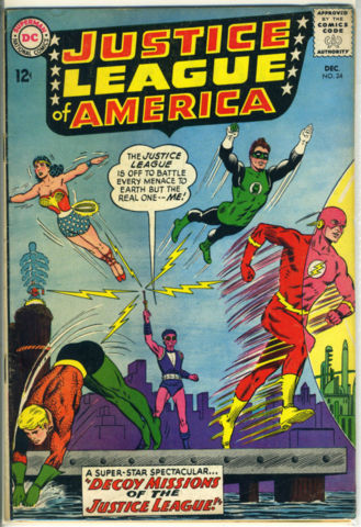 JUSTICE LEAGUE of AMERICA #024 © December 1963 DC Comics